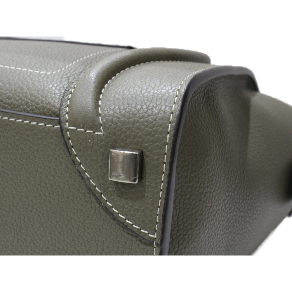 CELINE Luggage Handbag Gray - Picture 6 of 9